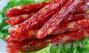 腊肠 腊肠烤饭、腊肠炒扁豆、腊肠手撕包菜