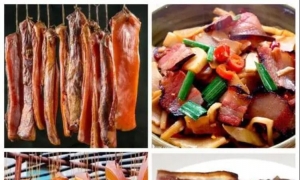 岳阳古村腊肉