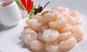 虾仁 金针粉丝蒸虾、芦笋炒虾仁、鲜虾云吞