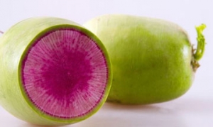 心里美萝卜 糖醋心里美 凉拌花心萝卜 炝拌萝卜皮