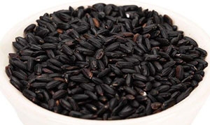 黑米 黑米团 黑米薏仁奶冻 芒果黑米粥 果脯米饭团